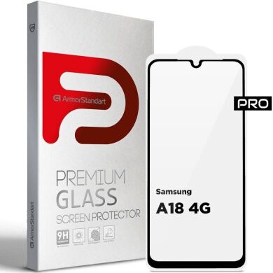 Защитное стекло ArmorStandart Pro 5D для Samsung Galaxy A18 (A185) - Black