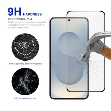 Защитное стекло RURIHAI Full Glue Screen Protect для Samsung Galaxy S25 Edge (S937) - Black