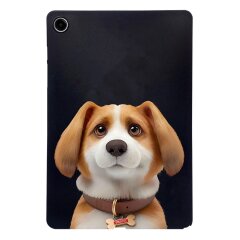 Защитный чехол Deexe Animal Series для Samsung Galaxy Tab A9 Plus (X210/216) - Harrier Beagle