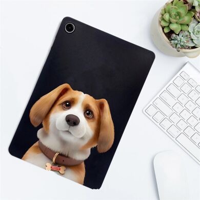 Защитный чехол Deexe Animal Series для Samsung Galaxy Tab A9 Plus (X210/216) - Harrier Beagle