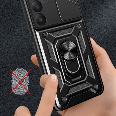 Захисний чохол Deexe Armor Shield для Samsung Galaxy A35 (A356) - Black