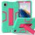 Защитный чехол Deexe Color Kickstand для Samsung Galaxy Tab A11 (X130/135) - Mint Green / Rose