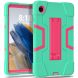 Защитный чехол Deexe Color Kickstand для Samsung Galaxy Tab A11 (X130/135) - Mint Green / Rose. Фото 2 из 6