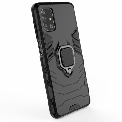 Захисний чохол Deexe Hybrid Case для Samsung Galaxy M51 (M515) - Black