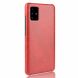 Захисний чохол Deexe Leather Back Cover для Samsung Galaxy A51 (A515) - Red