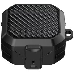 Защитный чехол Deexe Lock Design для Samsung Galaxy Buds 4 / Buds 4 Pro - Black