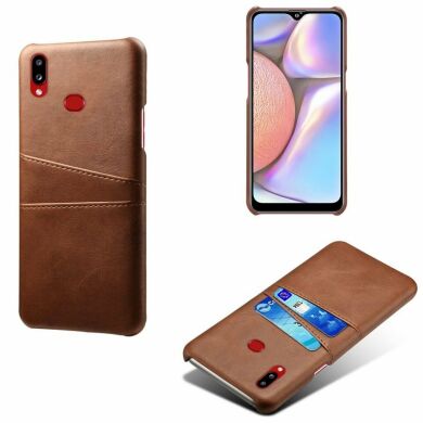 Защитный чехол Deexe Pocket Case для Samsung Galaxy A10s (A107) - Coffee
