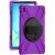 Защитный чехол Deexe Rotation Hybrid для Samsung Galaxy Tab S10 FE Plus - Purple
