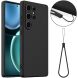 Захисний чохол Deexe Silicone Case with MagSafe для Samsung Galaxy S25 Ultra (S938) - Black