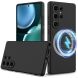 Захисний чохол Deexe Silicone Case with MagSafe для Samsung Galaxy S25 Ultra (S938) - Black