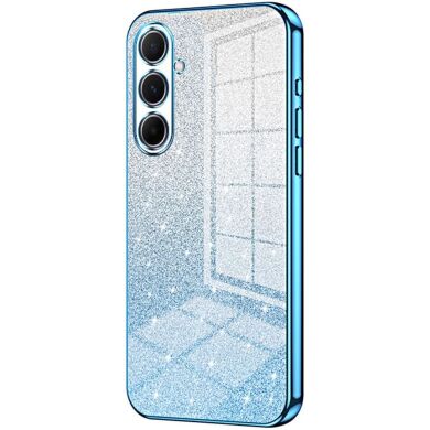 Защитный чехол Deexe Sparkles Cover для Samsung Galaxy A56 (A566) - Blue