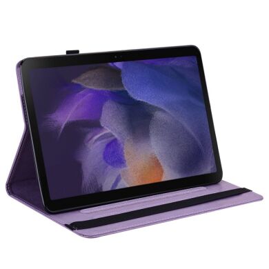 Захисний чохол Deexe Tree Print для Samsung Galaxy Tab A8 10.5 (X200/205) - Purple