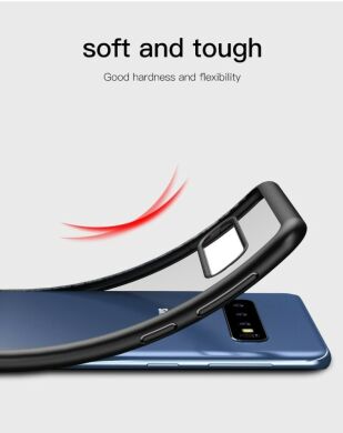 Защитный чехол для IPAKY Clear BackCover Samsung Galaxy S10 Plus - Red