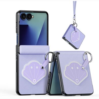 Защитный чехол DUX DUCIS Luvy Series для Samsung Galaxy Flip 8 - Lavender Purple