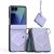 Защитный чехол DUX DUCIS Luvy Series для Samsung Galaxy Flip 8 - Lavender Purple