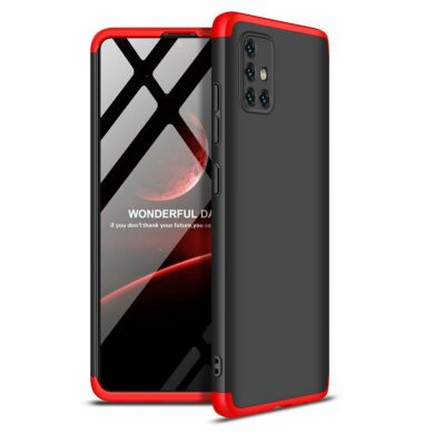 Захисний чохол GKK Double Dip Case для Samsung Galaxy A51 (А515) - Black / Red