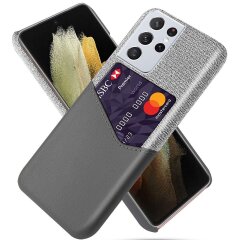 Защитный чехол KSQ Business Pocket для Samsung Galaxy S21 Ultra (G998) - Grey