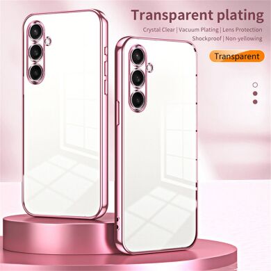 Защитный чехол Reframe Electroplating Frame для Samsung Galaxy A57 (A576) - Pink