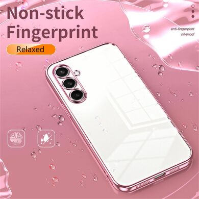 Защитный чехол Reframe Electroplating Frame для Samsung Galaxy A57 (A576) - Pink