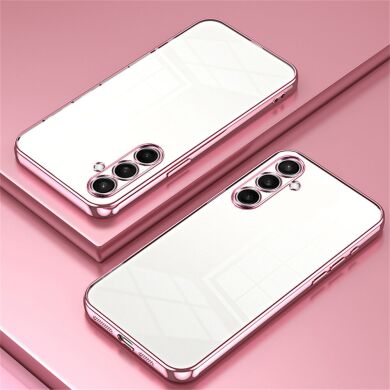 Защитный чехол Reframe Electroplating Frame для Samsung Galaxy A57 (A576) - Pink