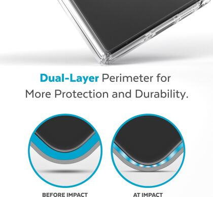 Защитный чехол Speck Presidio Perfect для Samsung Galaxy S23 Ultra (S918) 150345-5085 - Clear