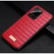 Захисний чохол SULADA Crocodile Style для Samsung Galaxy S20 Ultra (G988) - Red