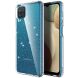 Захисний чохол UniCase Glitter Series для Samsung Galaxy A12 (A125) - Transparent