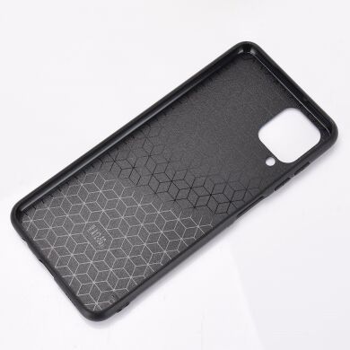 Защитный чехол UniCase Leather Series для Samsung Galaxy A12 (A125) / A12 Nacho (A127) / M12 (M127) - Black