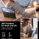Защитный комплект TORRAS Ostand Q3 Spin with MagSafe (FF) для Samsung Galaxy Fold 8 Ultra - Black. Фото 3 из 9