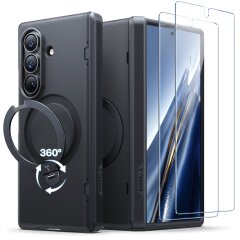 Защитный комплект TORRAS Ostand Q3 Spin with MagSafe (FF) для Samsung Galaxy Fold 8 Ultra - Black