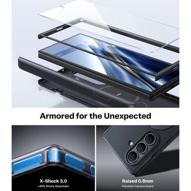 Защитный комплект TORRAS Ostand Q3 Spin with MagSafe (FF) для Samsung Galaxy Fold 8 Ultra - Black