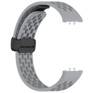 Ремешок Deexe Eclipse для Samsung Galaxy Fit 3 - Grey