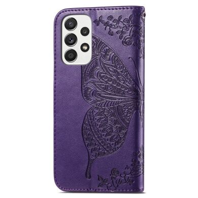 Чехол UniCase Butterfly Pattern для Samsung Galaxy A33 (A336) - Purple