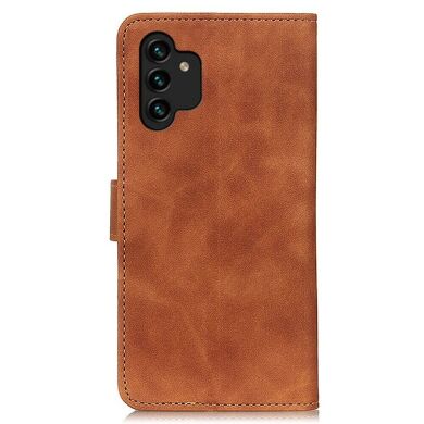 Чехол-книжка KHAZNEH Retro Wallet для Samsung Galaxy A13 (А135) - Brown