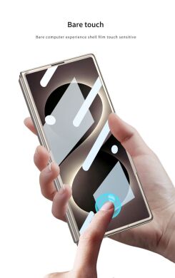 Защитный чехол GKK Super Slim для Samsung Galaxy Fold 8 Ultra - Silver