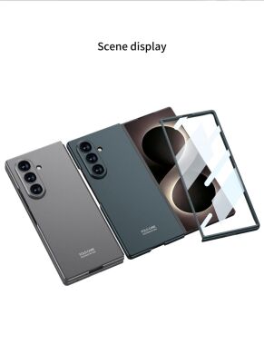 Защитный чехол GKK Super Slim для Samsung Galaxy Fold 8 Ultra - Silver