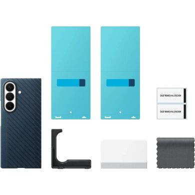 Оригінальний чохол Carbon Magnet Case для Samsung Galaxy Fold 8 Ultra (EF-KF976SNEGUA) - Dark Blue