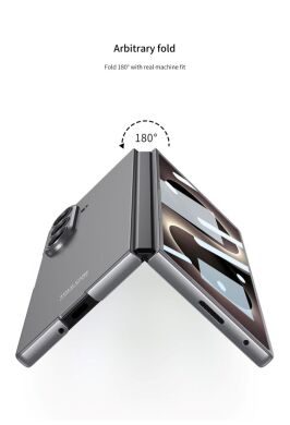 Защитный чехол GKK Super Slim для Samsung Galaxy Fold 8 Ultra - Silver