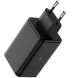 Сетевое зарядное устройство Baseus GaN6 Pro Fast Charger 2C+2U 65W + кабель Type-C to Type-C (100W) P10162701113-00 - Black. Фото 3 из 20