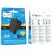 Сетевое зарядное устройство Hoco CS83A PD20W+QC3.0 + кабель Type-C to Type-C - Black. Фото 6 из 8