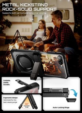 Защитный чехол Supcase UB Grip MagSafe (FF) для Samsung Galaxy Flip 8 (843439162266) - Black