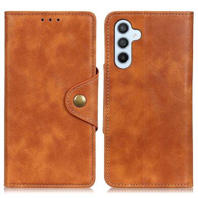 Чехол UniCase Vintage Wallet для Samsung Galaxy A34 (A346) - Brown