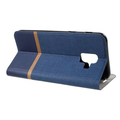 Чехол Deexe Lines Texture для Samsung Galaxy A6 2018 (A600) - Blue