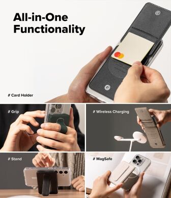 Кардхолдер Ringke Slide Grip Wallet Magnetic (8800293852469) - Black