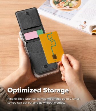 Кардхолдер Ringke Slide Grip Wallet Magnetic (8800293852469) - Black