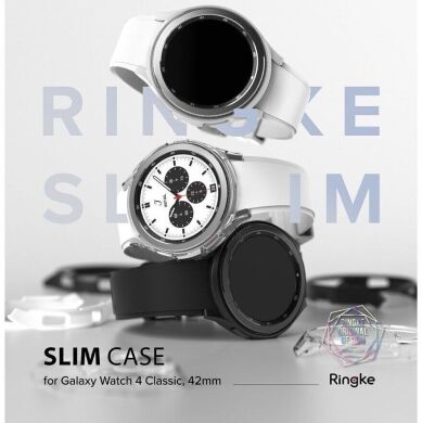 Комплект чехлов RINGKE Slim Case для Samsung Galaxy Watch 4 Classic (42mm) - Clear / Black