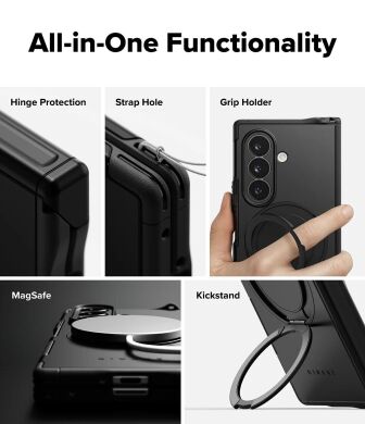 Защитный чехол Ringke Alles Magnetic для Samsung Galaxy Fold 8 Ultra (8800380460492) - Black