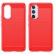 Захисний чохол UniCase Carbon для Samsung Galaxy A54 (A546) - Red