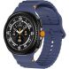 Ремешок KALEBOL Silicone Strap для Samsung Galaxy Watch 8 (40/44mm) / 8 Classic - Midnight Blue. Фото 3 из 7