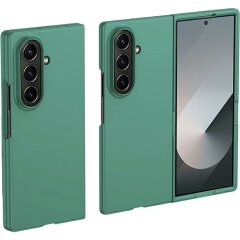 Защитный чехол Deexe Satin Case для Samsung Galaxy Fold 8 Ultra - Dark Green